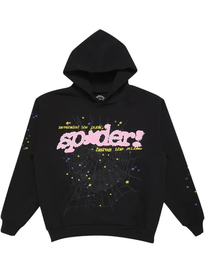 Sudadera con Capucha SP5DER Negra