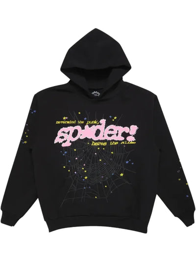 SP5DER Hoodie Black