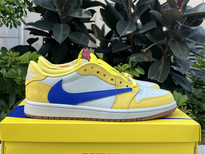 Travis Scott x Air Jordan 1 Low Canary