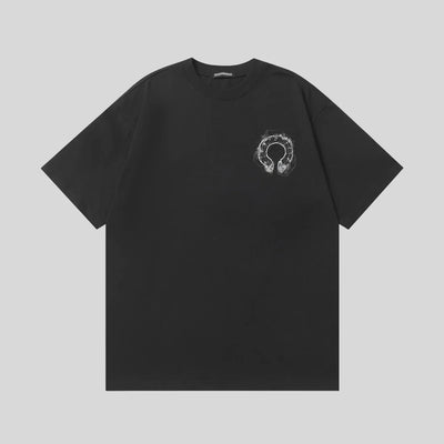 PLAYERA CORAZONES CROMADOS GHOST