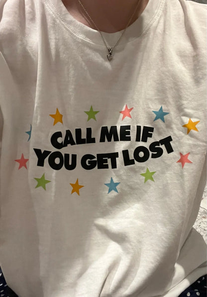 Call Me If You Get Lost Logo Tee