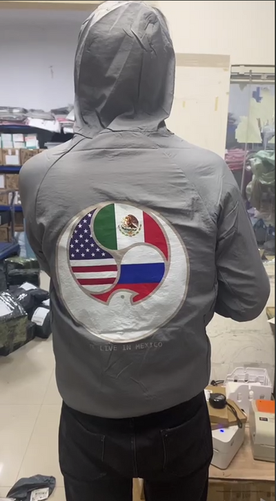 YE LIVE IN MEXICO WINDBREAKER