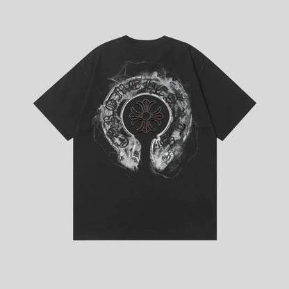 PLAYERA CORAZONES CROMADOS GHOST