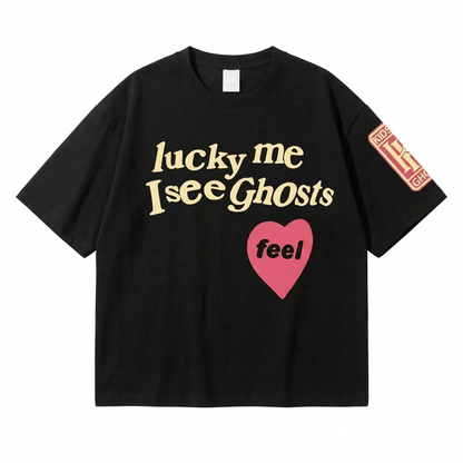Camiseta Lucky Me I See Ghosts
