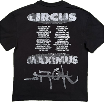 Travis Scott Utopia Circus Maximus 2023 Tour II Tee