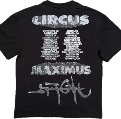 Camiseta Travis Scott Utopia Circus Maximus Tour 2023 II