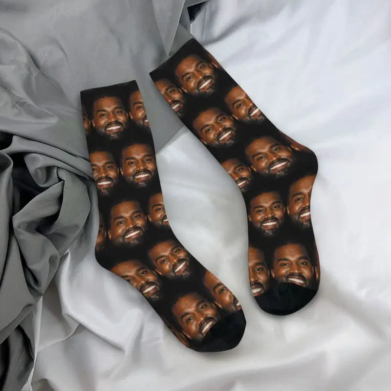 Calcetas chistosas de kanye west