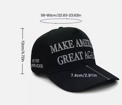 GORRA NEGRA MAGA