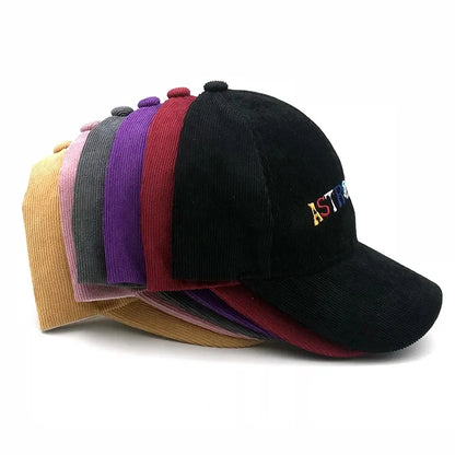 Astroworld gorra de pana