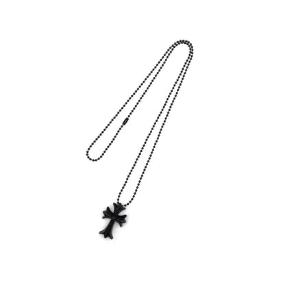 Collar Corazones Cromados