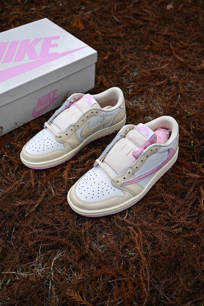 Travis Scott Air Jordan 1 Low OG SP Shy Pink