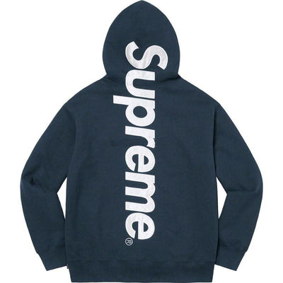 Supr3me 22FW Satin Appliqué HoodIE