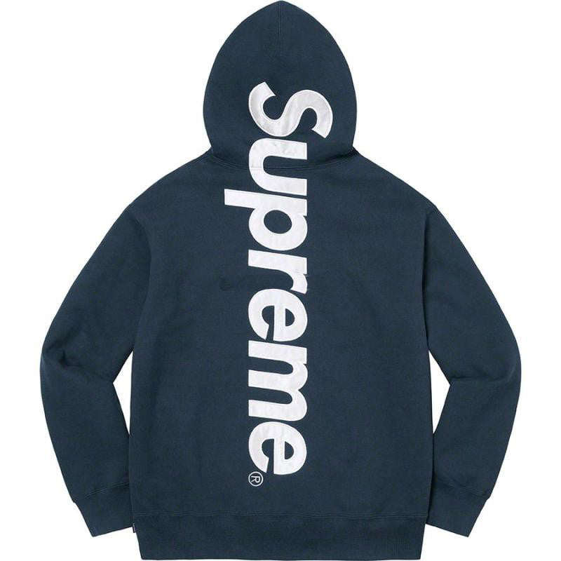 Supr3me 22FW Satin Appliqué HoodIE