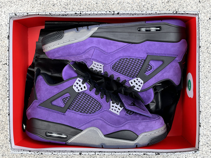 Travis Scott x Air Jordan 4 Purple