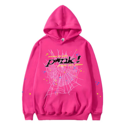 SP5DER Hoodie Pink (2)