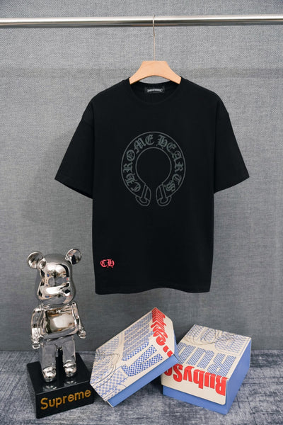 MOUTH TEE CORAZONES CROMADOS