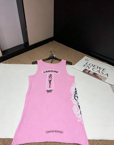 TANK TOP CORAZONES CROMADOS ¡