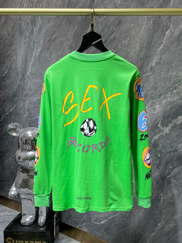 LONGSLEEVE CORAZONES CROMADOS