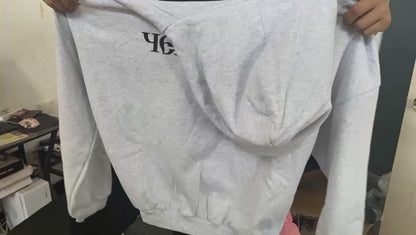 Sudadera con capucha Yeezy Gosha Black Dogs Vultures G5