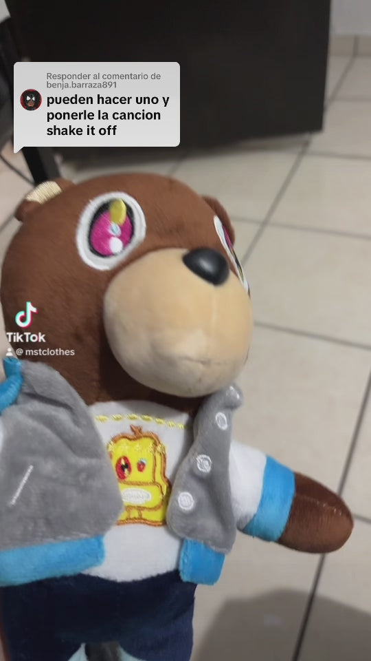 Graduadito bear plush with sound!!!